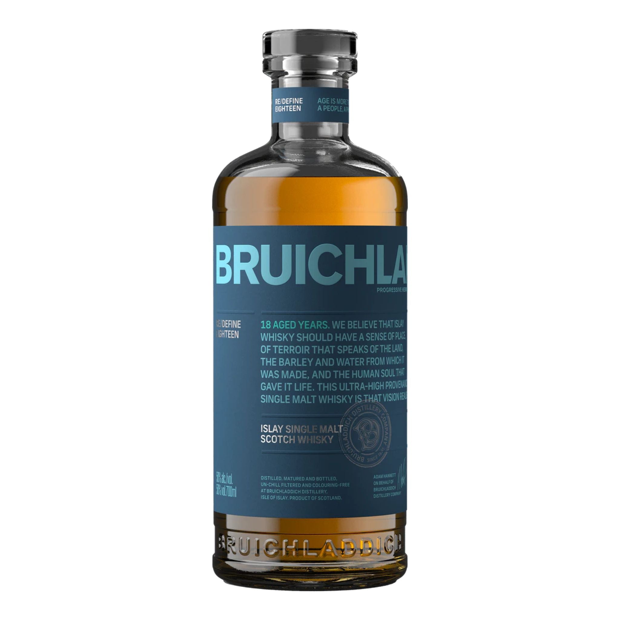 Bruichladdich 18 Year Old Islay Single Malt Scotch Whisky 700ml