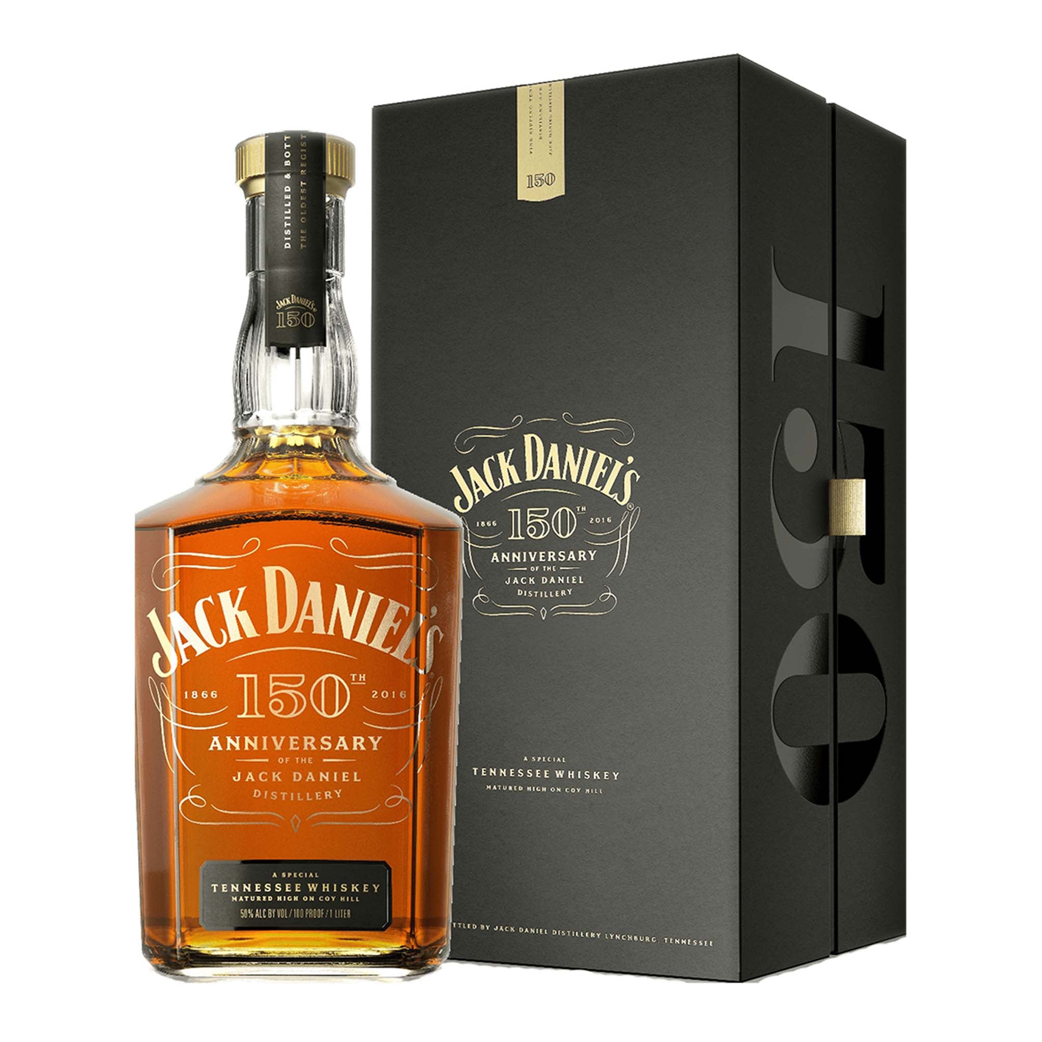 Jack Daniel's 150th Anniversary 100 Proof Tennessee Whiskey 1L