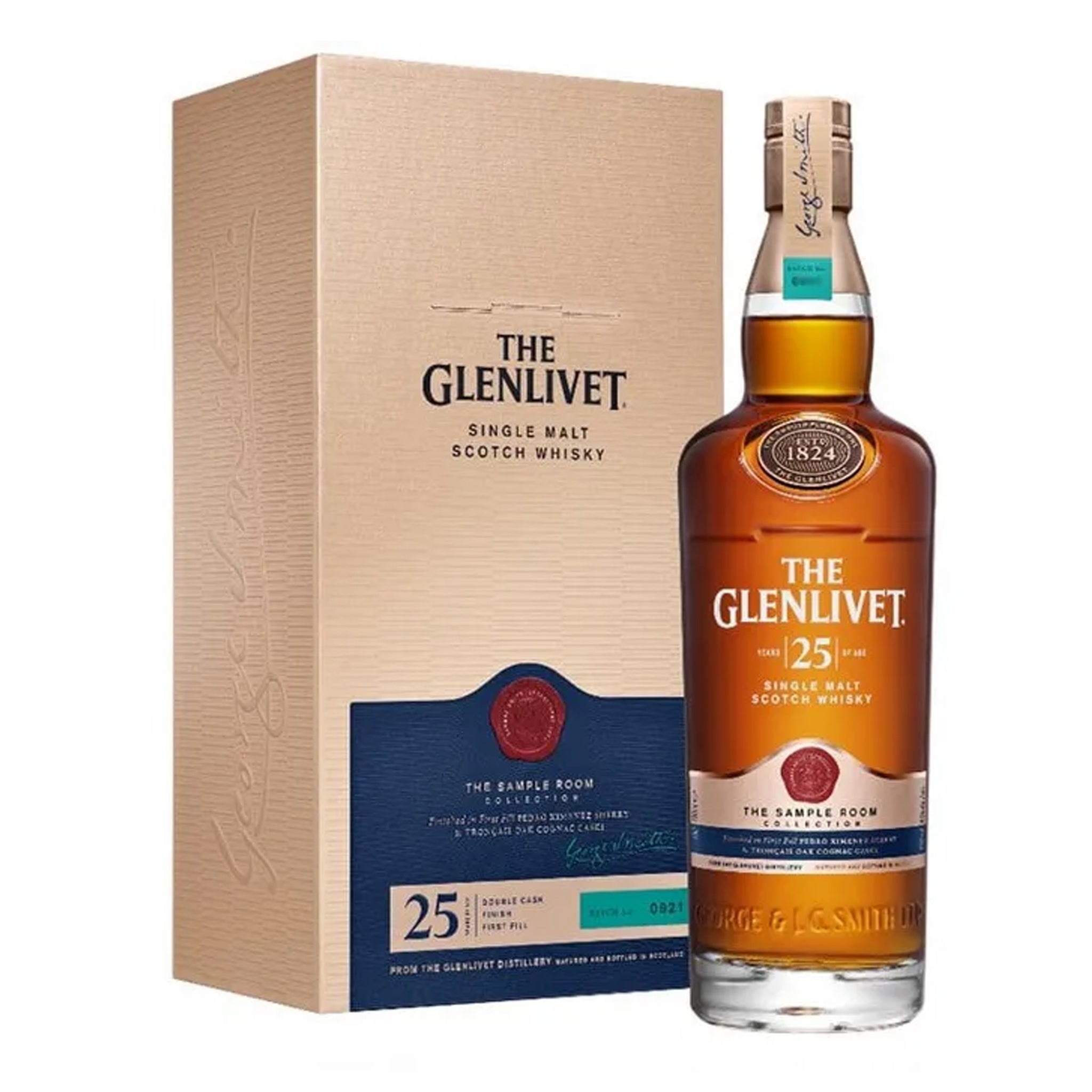 Glenlivet 25 Year Old The Sample Room Collection Single Malt Scotch Whisky 700ml