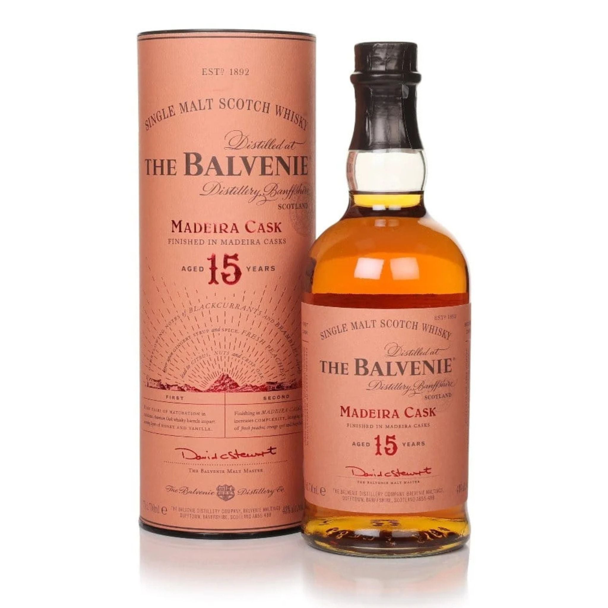 The Balvenie Madeira Cask 15 Year Old Single Malt Scotch Whisky 700ml