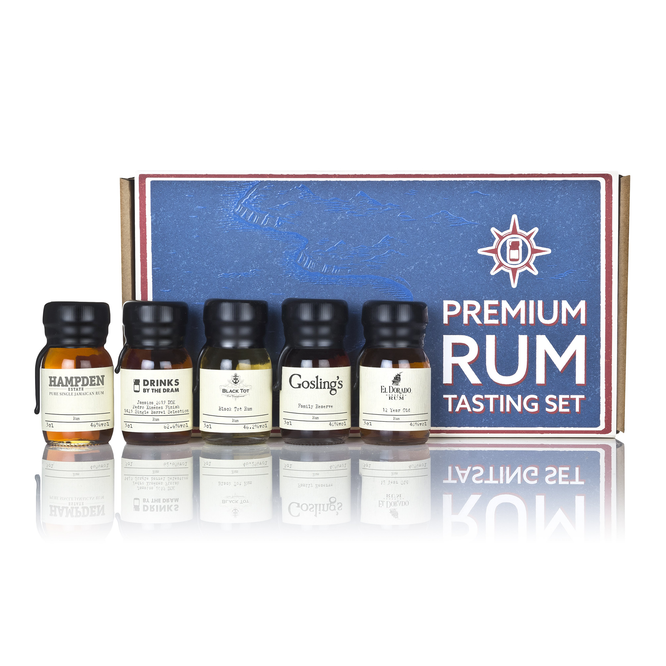 Drinks by the Dram - Premium Rum Tasting Set