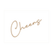 Cheers Greeting Card - Kent Street Cellars