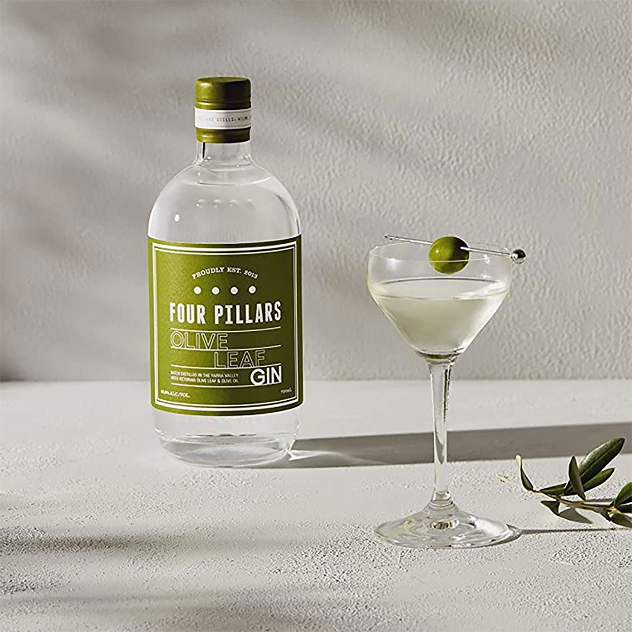 Four Pillars Olive Leaf Gin & Tonic No8 Pack