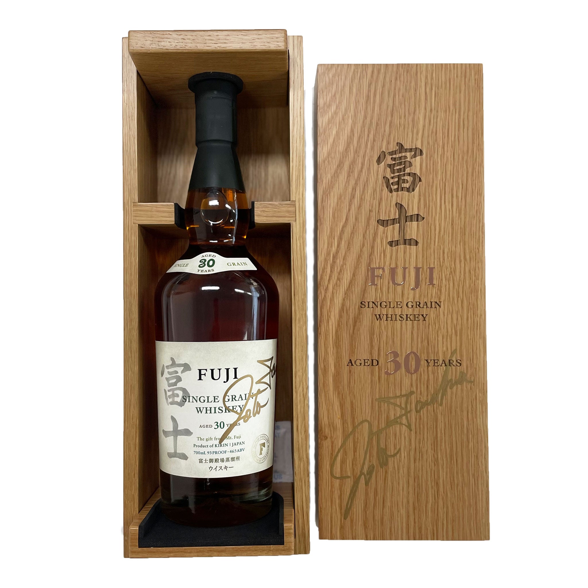 Kirin Fuji Single Grain 30 Year Old Japanese Whisky 700ml (Signed)