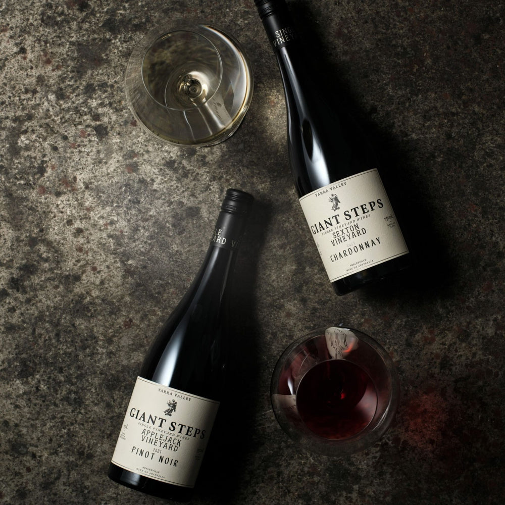Light and Shade. Giant Steps have always been about Chardonnay and Pinot Noir. From founder Phil Sexton, to Steve Flamsteed, and now the Melanie Chester - Kent Street Cellars