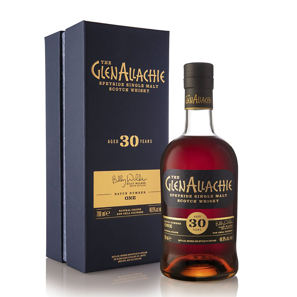 GlenAllachie 30 Year Old Single Malt Scotch Whisky 700ml (Batch 1)