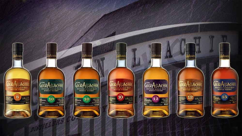GlenAllachie 8 Year Old Koval Rye Cask Finish Single Malt Scotch Whisky - Kent Street Cellars