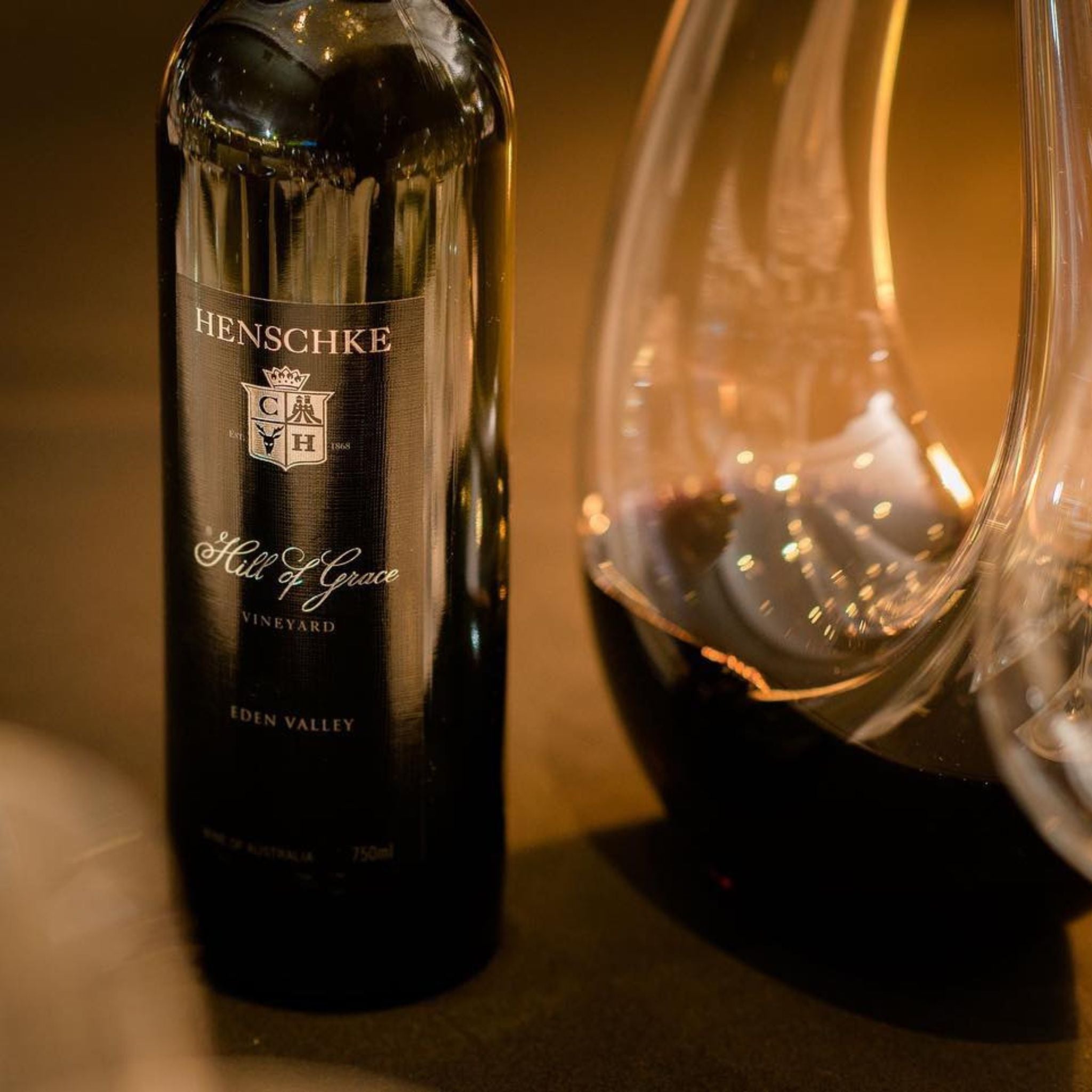 Henschke Hill of Grace Shiraz & Decanter - Kent Street Cellars