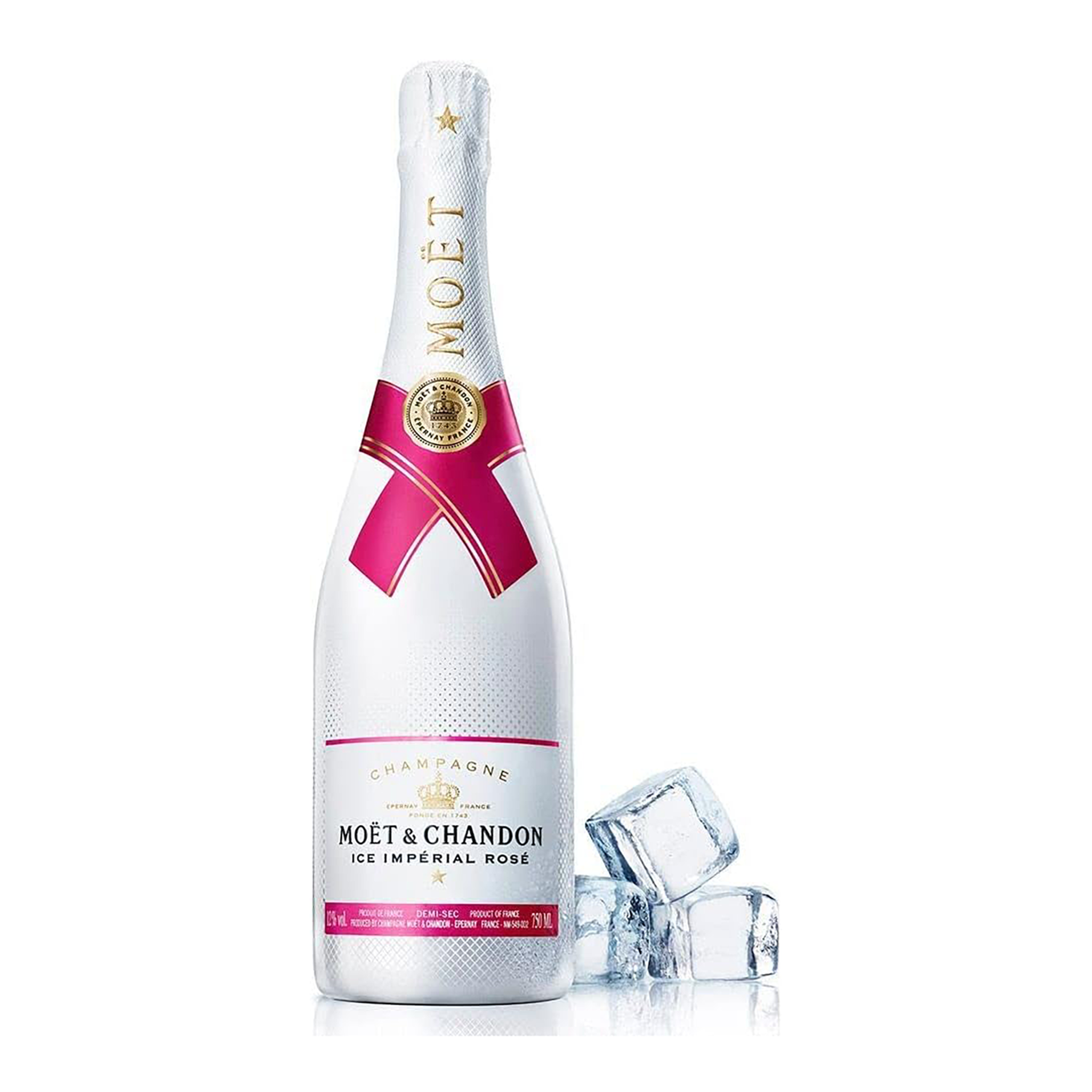 Moët & Chandon Ice Impérial Rosé + 2 Glasses Set