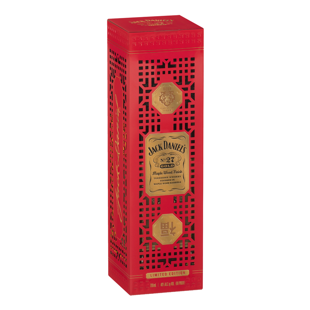 Jack Daniel's No. 27 Gold Chinese New Year of the Tiger Tennessee Whiskey 700ml (2022 Release)
