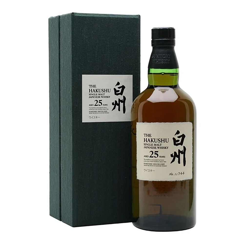 Hakushu 25 Year Old Single Malt Japanese Whisky 700ml  - Kent Street Cellars