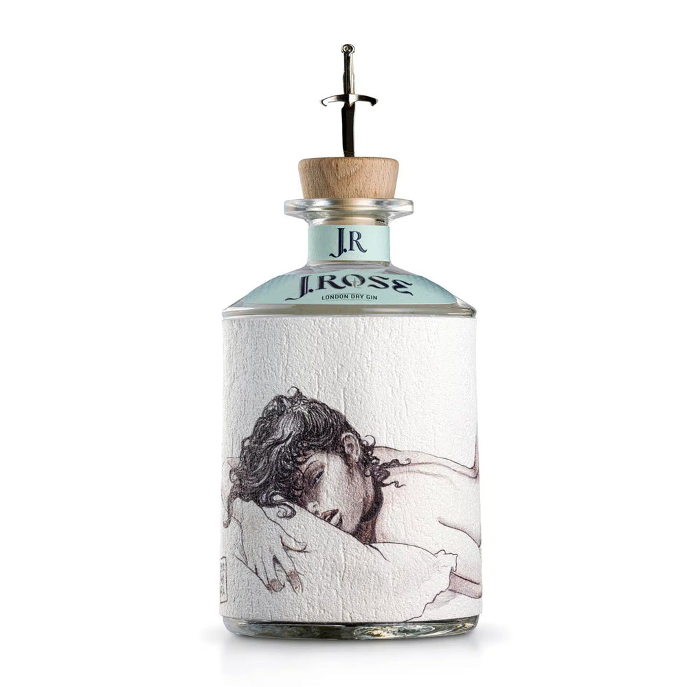 J.Rose London Dry Artisan Gin - Woman On Pillow 700ml - Kent Street Cellars