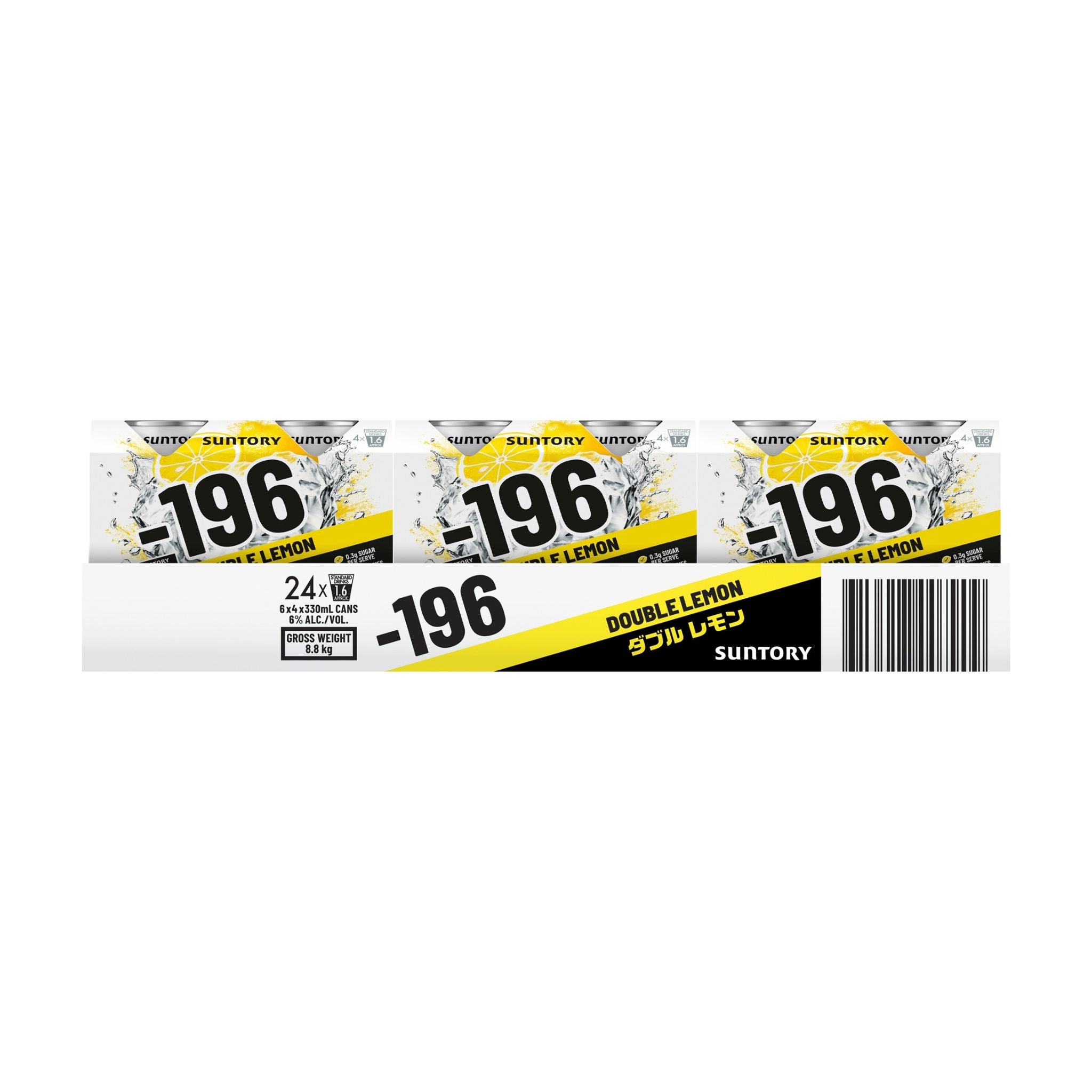 Suntory -196 Double Lemon (Case)