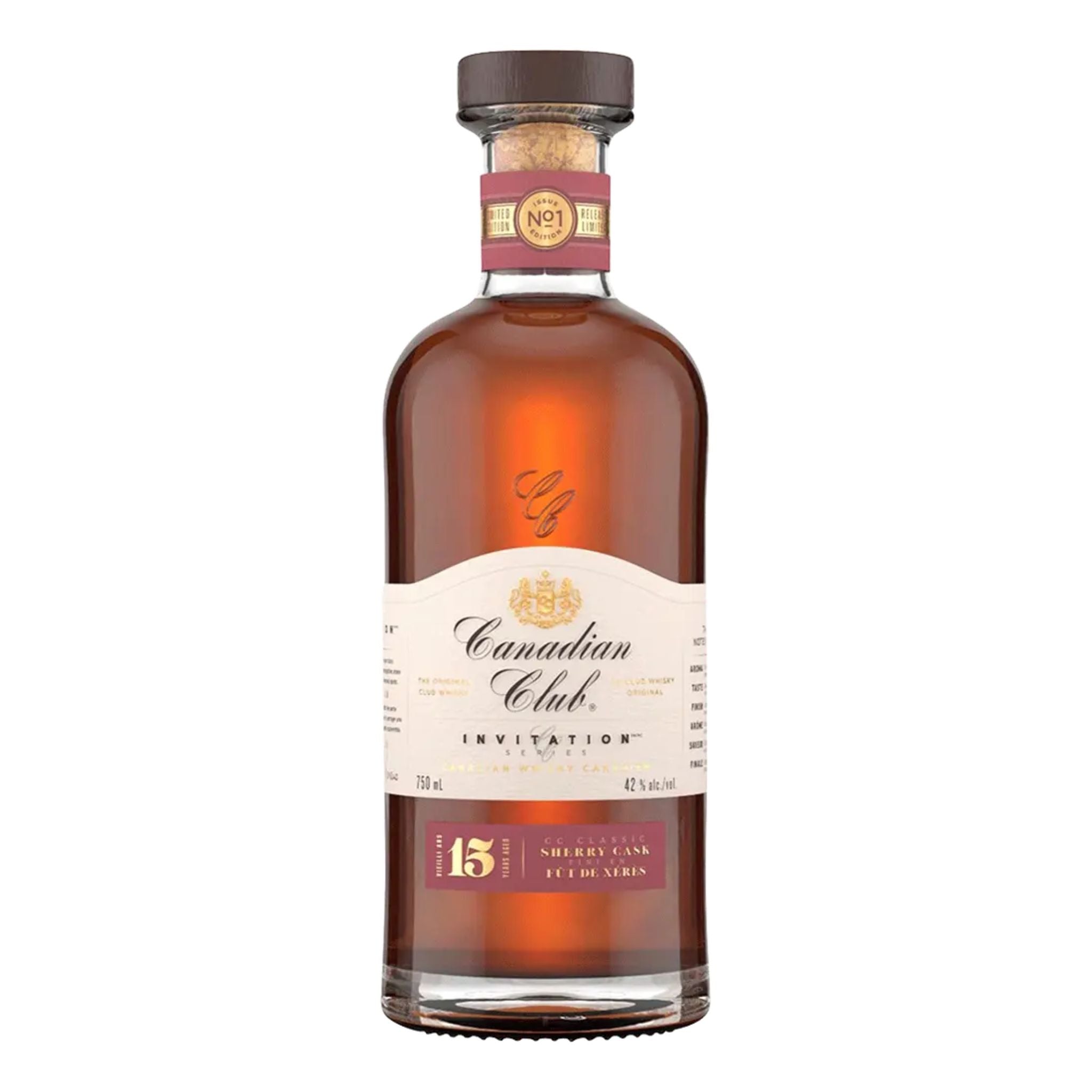 Canadian Club 15 Year Old Sherry Cask Whisky 750ml