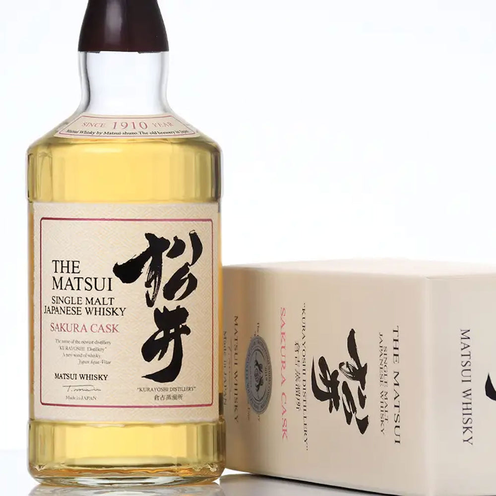 Kurayoshi Matsui Sakura Cask Single Malt Japanese Whisky 700ml - Kent Street Cellars