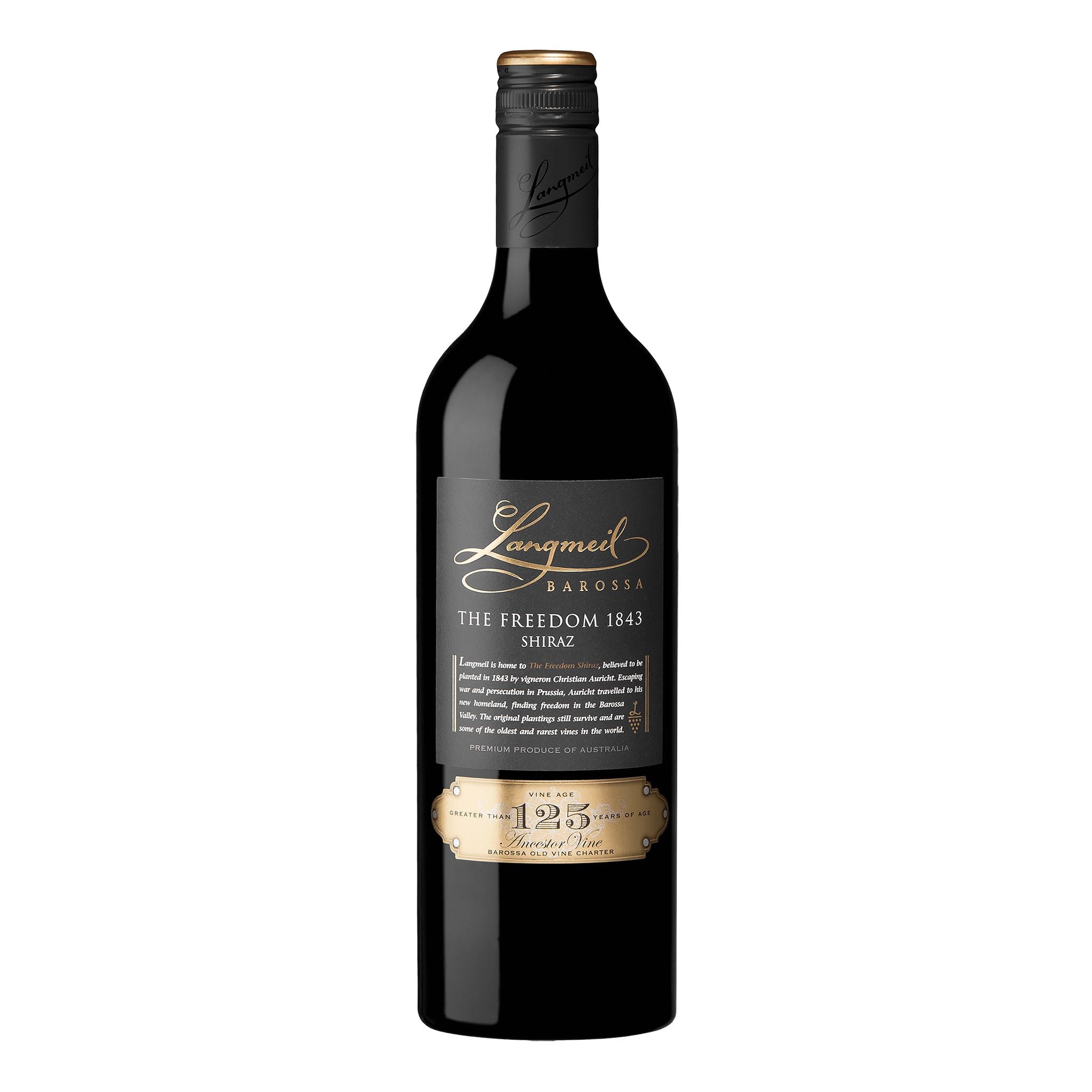 Langmeil The Freedom 1843 Shiraz 2021