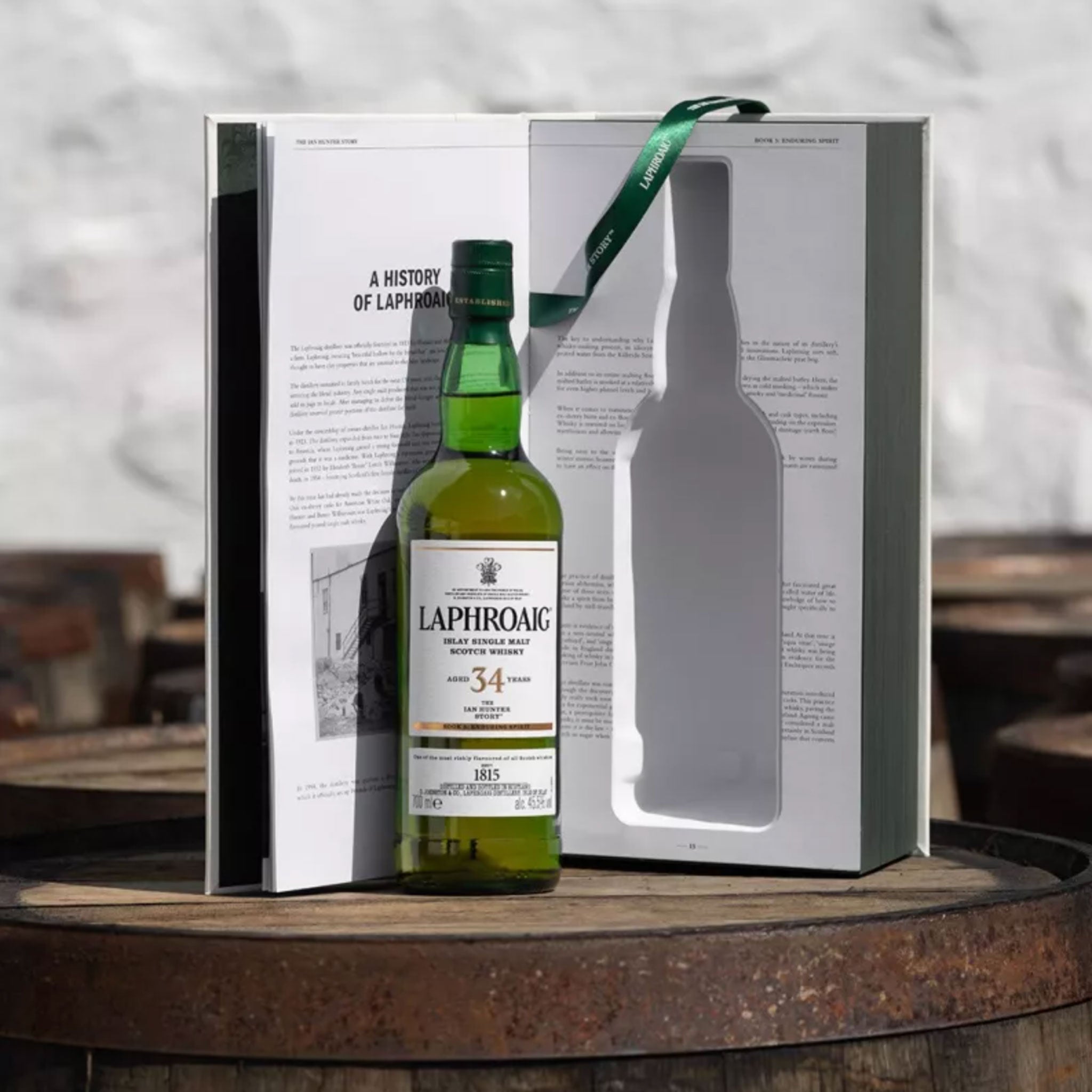 Laphroaig 34 Year Old The Ian Hunter Story Book #5 Single Malt Scotch Whisky 700ml