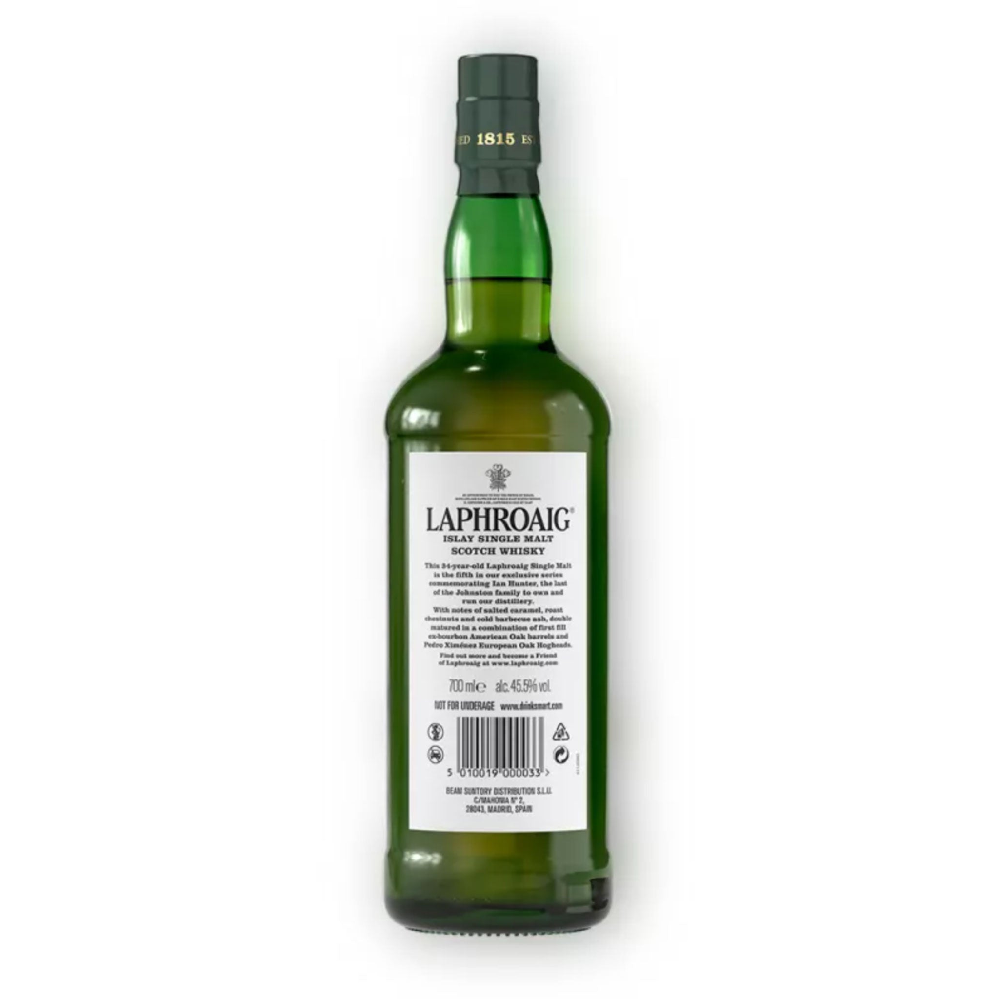 Laphroaig 34 Year Old The Ian Hunter Story Book #5 Single Malt Scotch Whisky 700ml