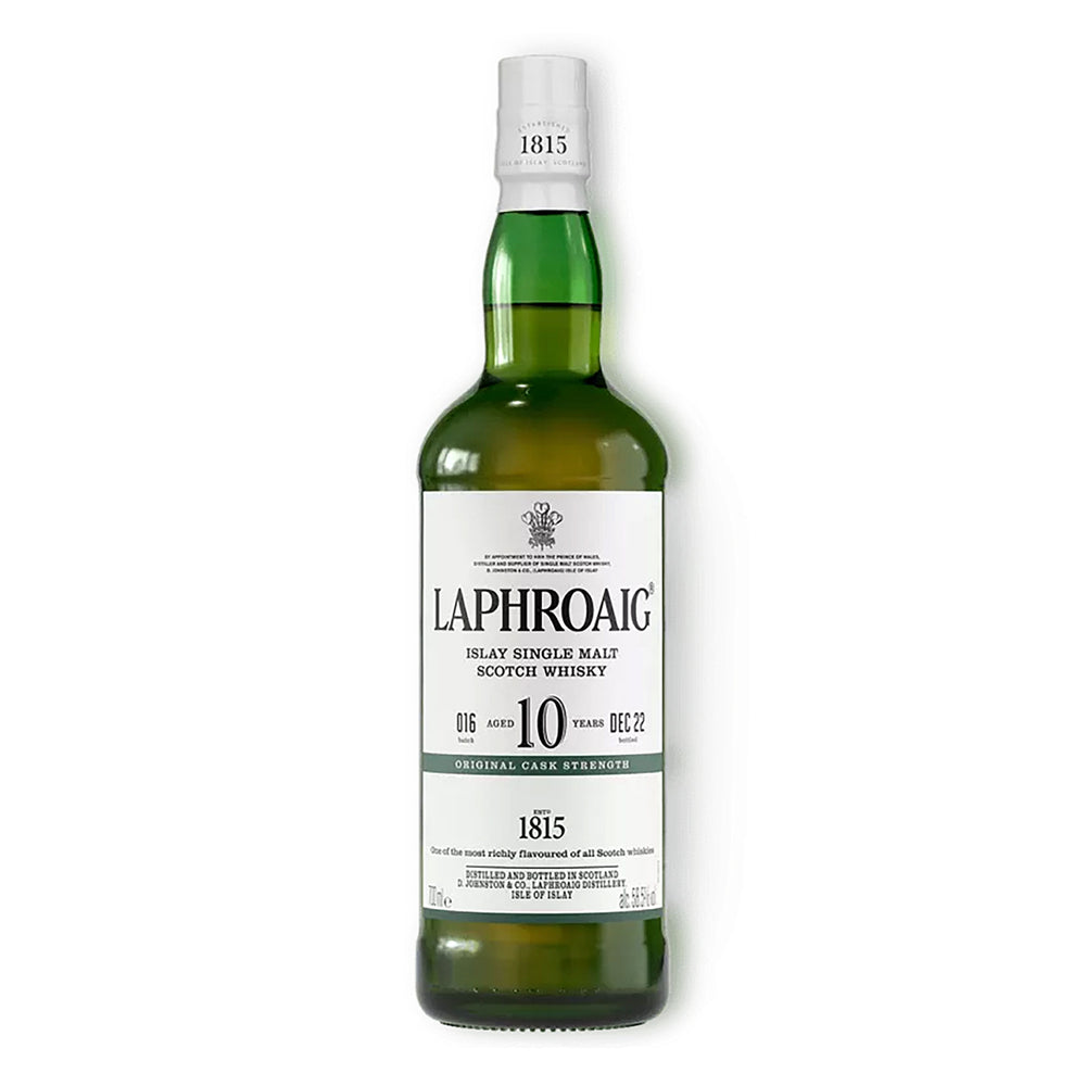 Laphroaig 10 Year Old Cask Strength Single Malt Scotch Whisky 700ml (Batch 16)