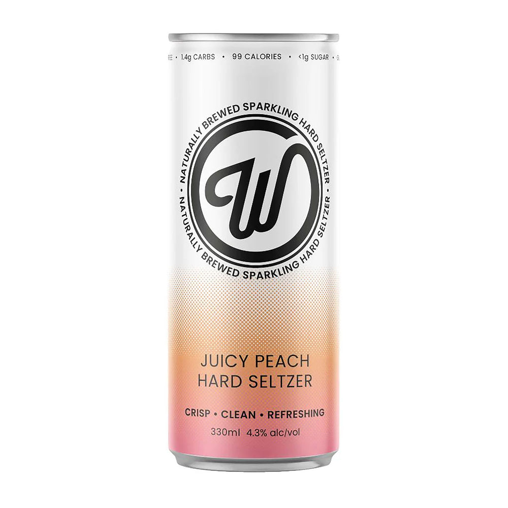 Wayward Brewing W Seltzer Juicy Peach (Case)