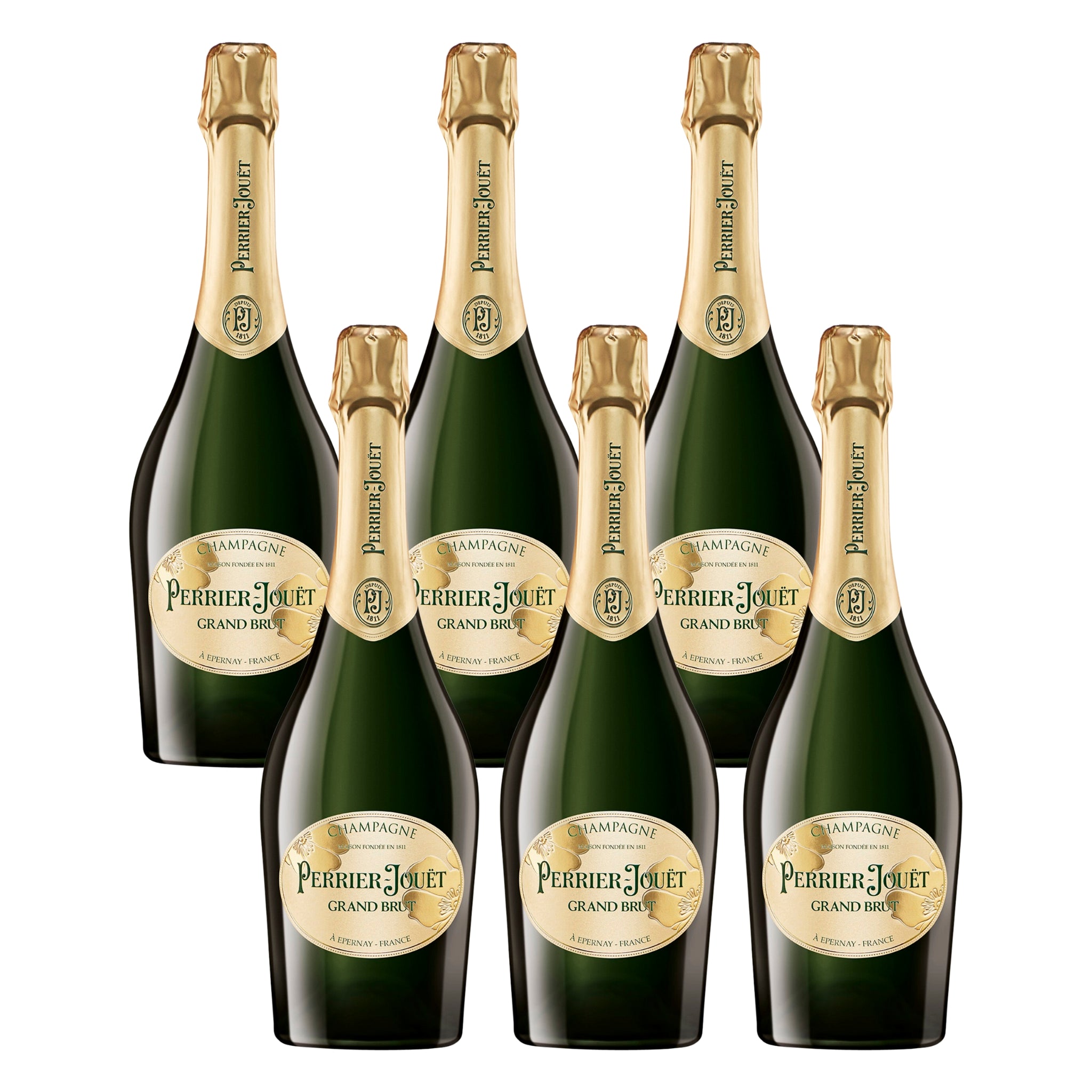 Perrier-Jouët Grand Brut NV (6 Bottles)
