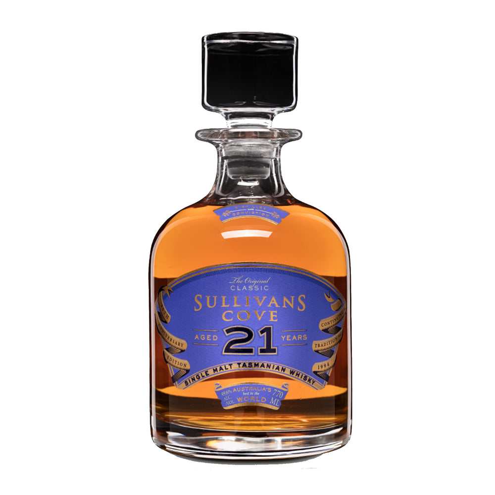 Sullivans Cove 21 Year Old 25th Anniversary Single Malt Whisky 770ml