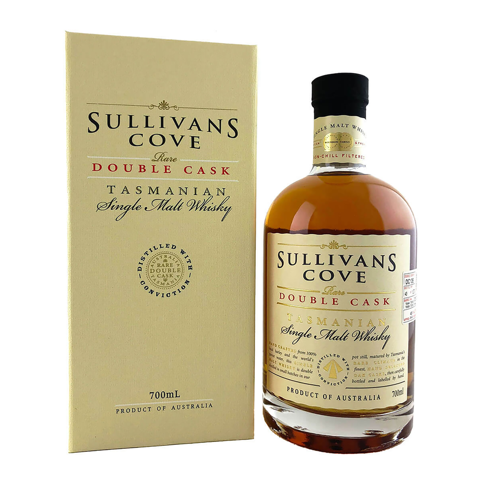 Sullivans Cove Rare Double Cask Tasmanian Single Malt Whisky 700ml (DC112) - Kent Street Cellars