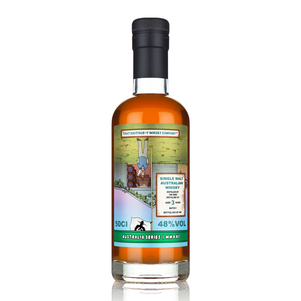 That Boutique-y Whisky Company Tin Shed Distilling Co 3 Year Old Single Malt Whisky 500ml