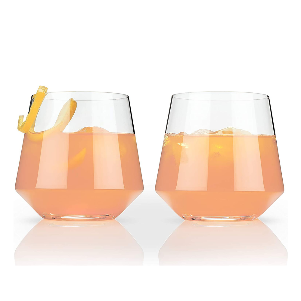 Raye Crystal Cocktail Tumblers, Set of 2