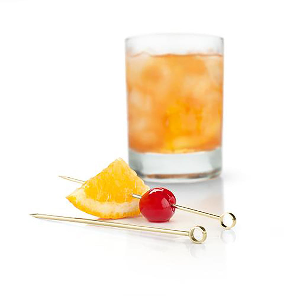 VISKI Gold Cocktail Picks, Set of 6