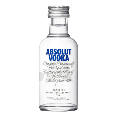 Absolut Vodka 50ml - Kent Street Cellars