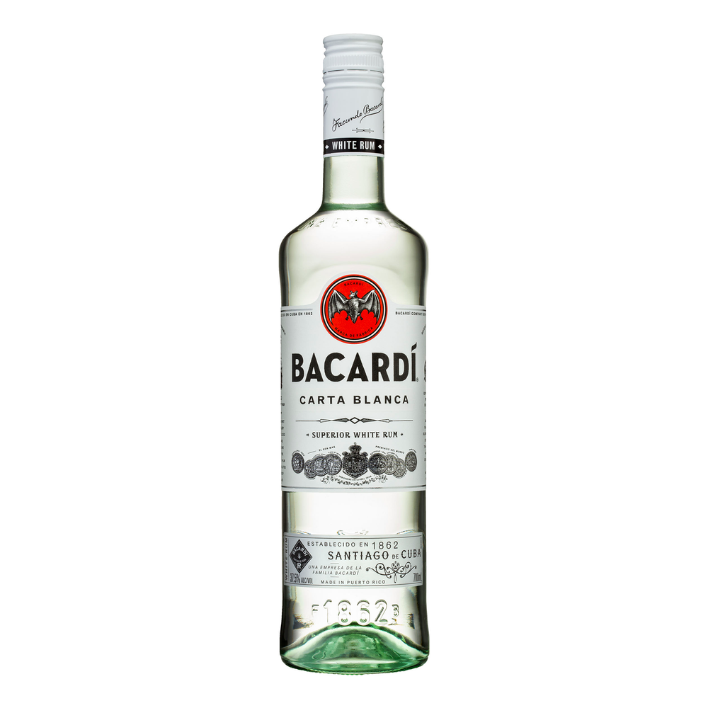 Bacardi White Rum 700ml Kent Street Cellars1