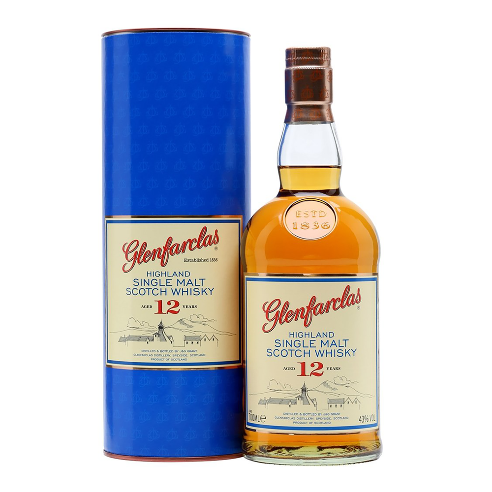 Glenfarclas 12 Year Old Single Malt Scotch Whisky 700ml - Kent Street Cellars