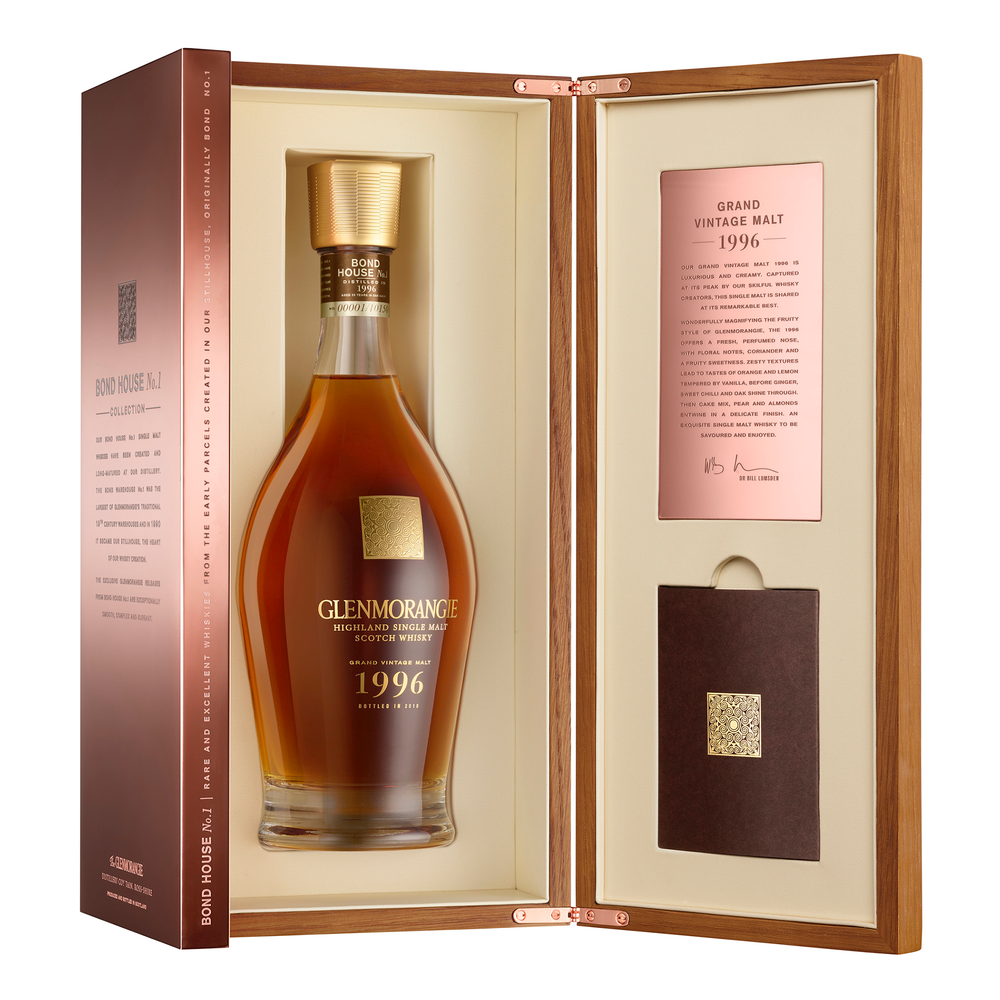 Glenmorangie Grand Vintage Malt 1996 23 Year Old Single Malt Scotch Whisky 700ml - Kent Street Cellars