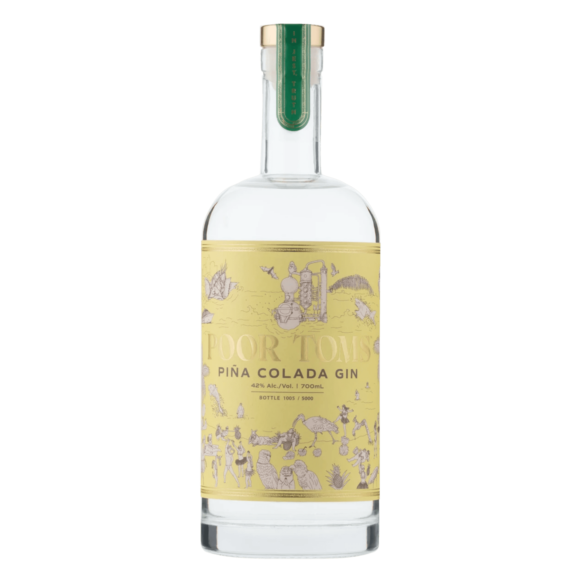 Poor Toms Piña Colada Gin 700ml Kent Street Cellars 6459