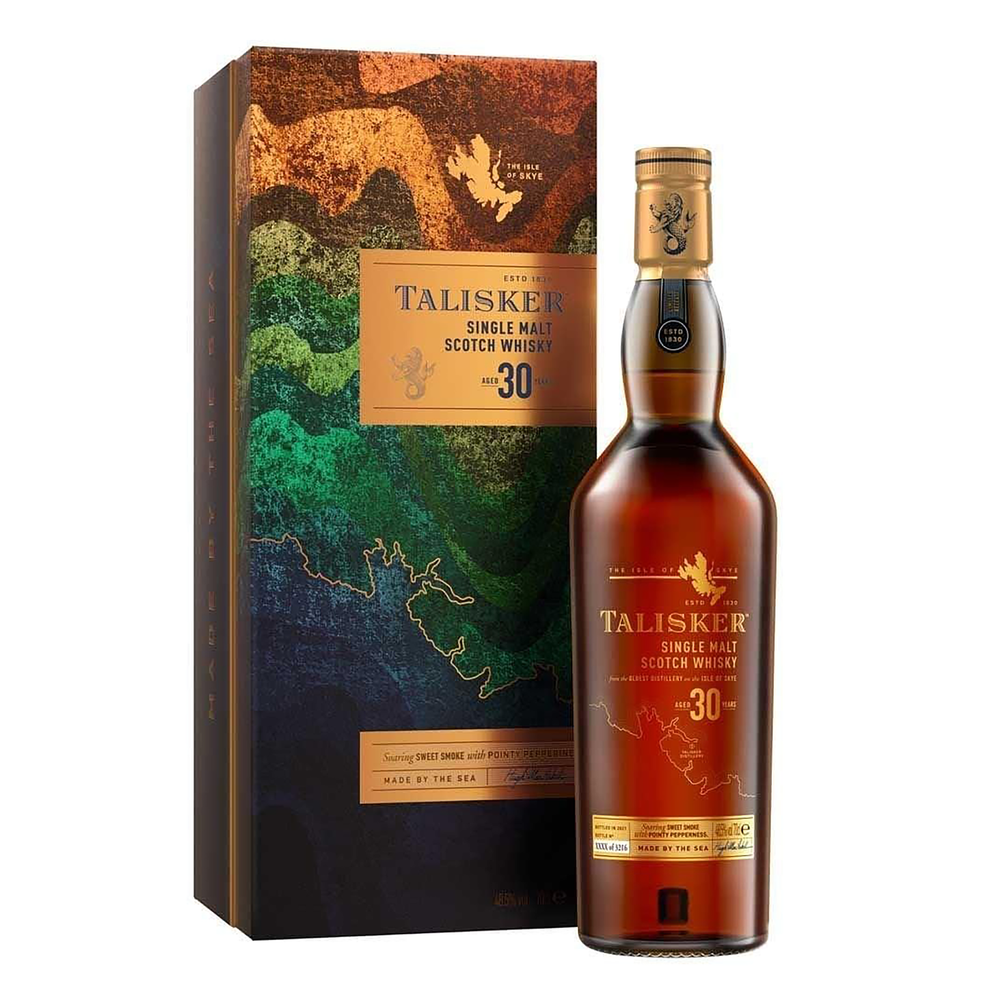 Talisker 30 Year Old Single Malt Scotch Whisky 700ml - Kent Street Cellars