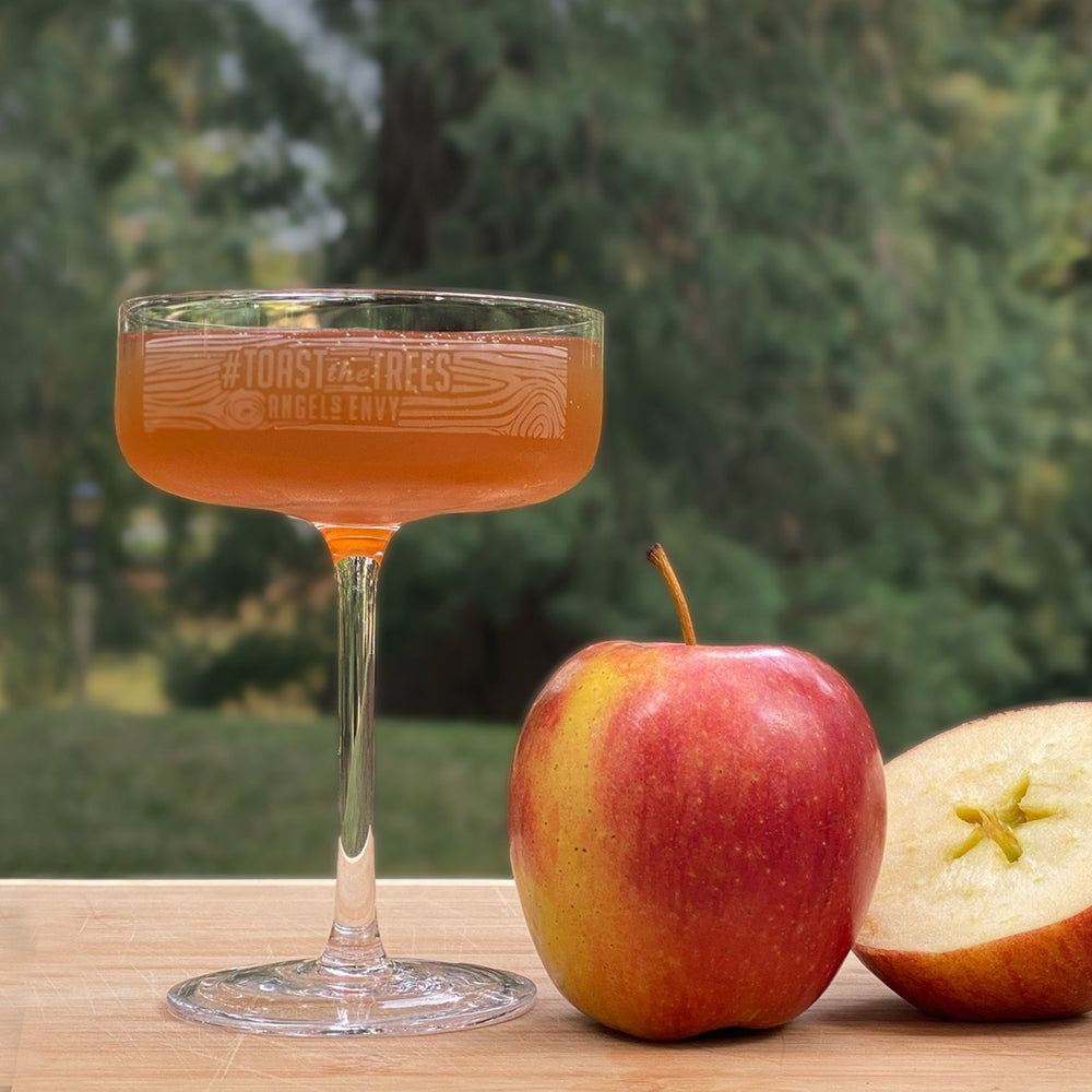 Angel's Envy Bourbon 700ml + Free Toast the Trees Glasses