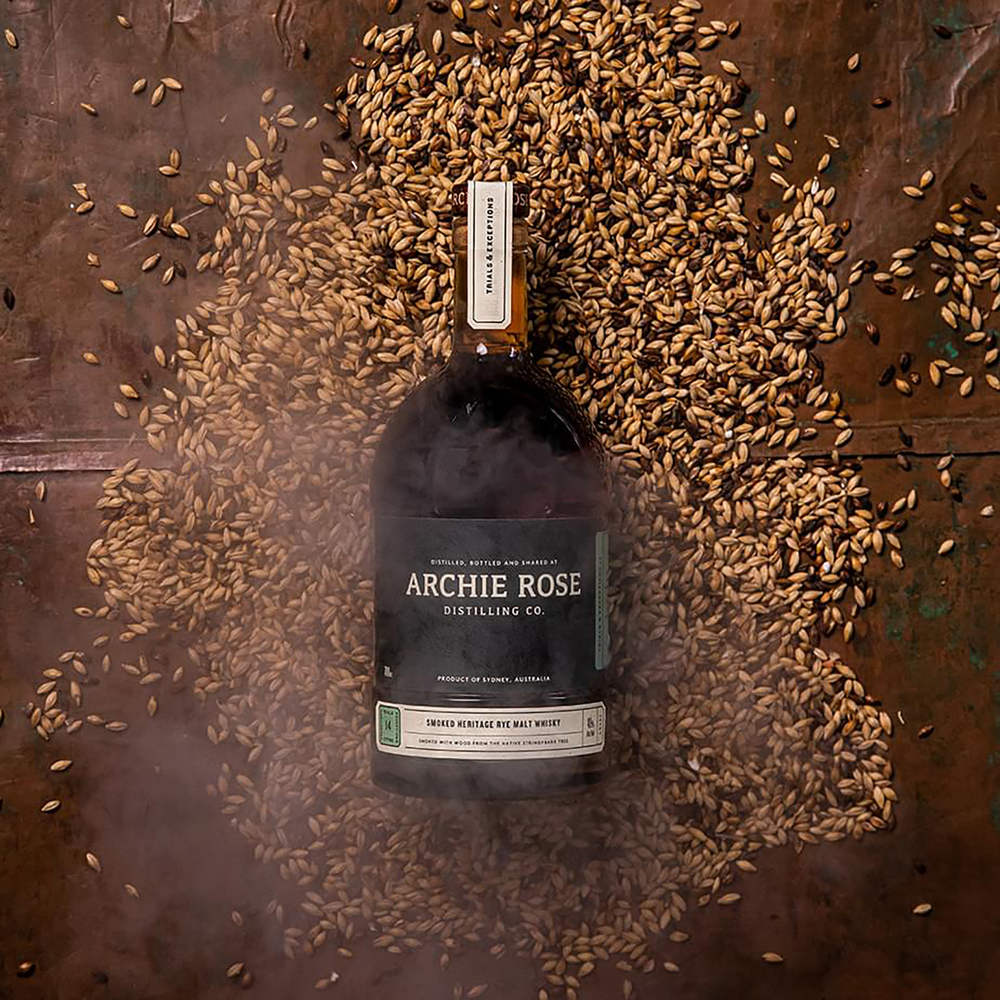 Archie Rose Distilling Co. Smoked Heritage Rye Malt Whisky 700ml - Kent Street Cellars