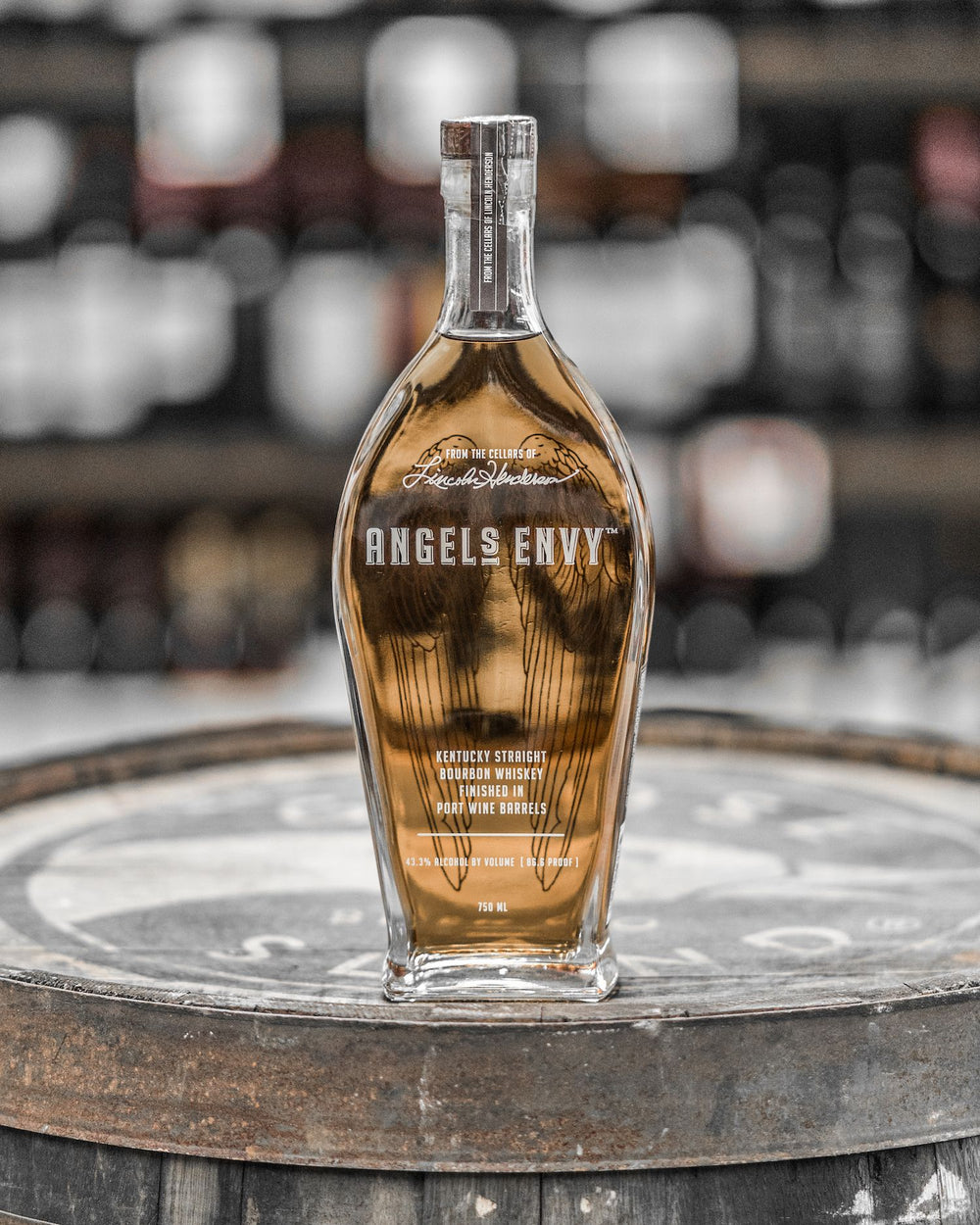 Angel's Envy Bourbon 700ml + Free Toast the Trees Glasses