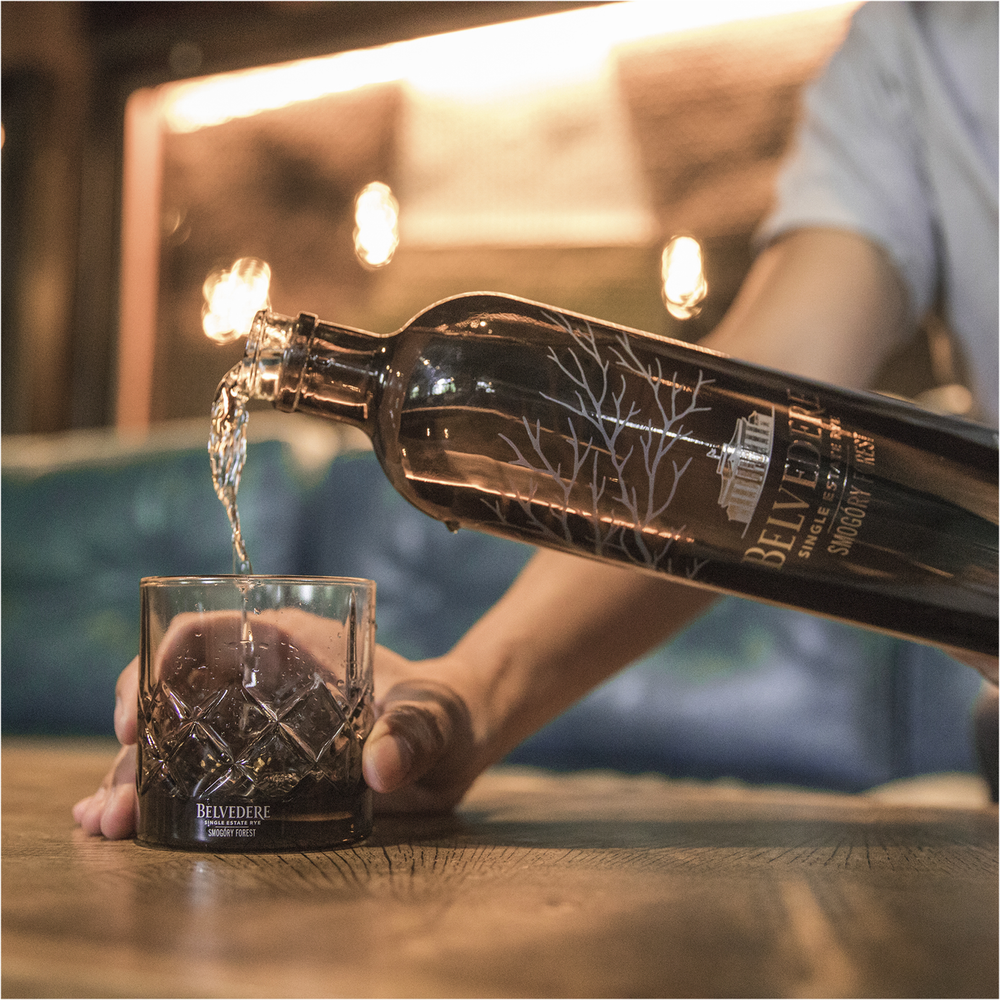 Belvedere Single Estate Rye Smogory Forest Vodka 700mL