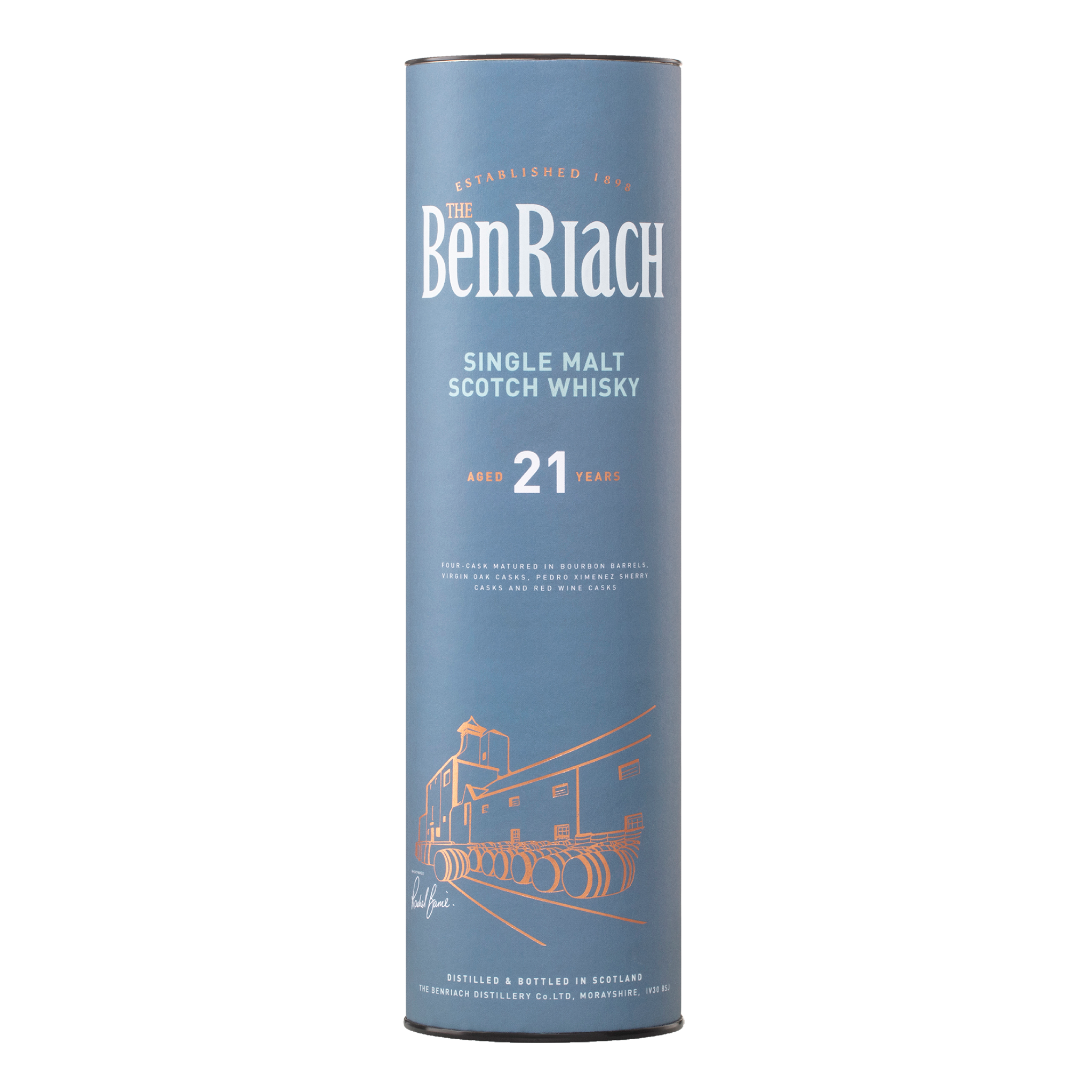 Benriach 21 Year Old Single Malt Scotch Whisky 700ml (Pre-2021)