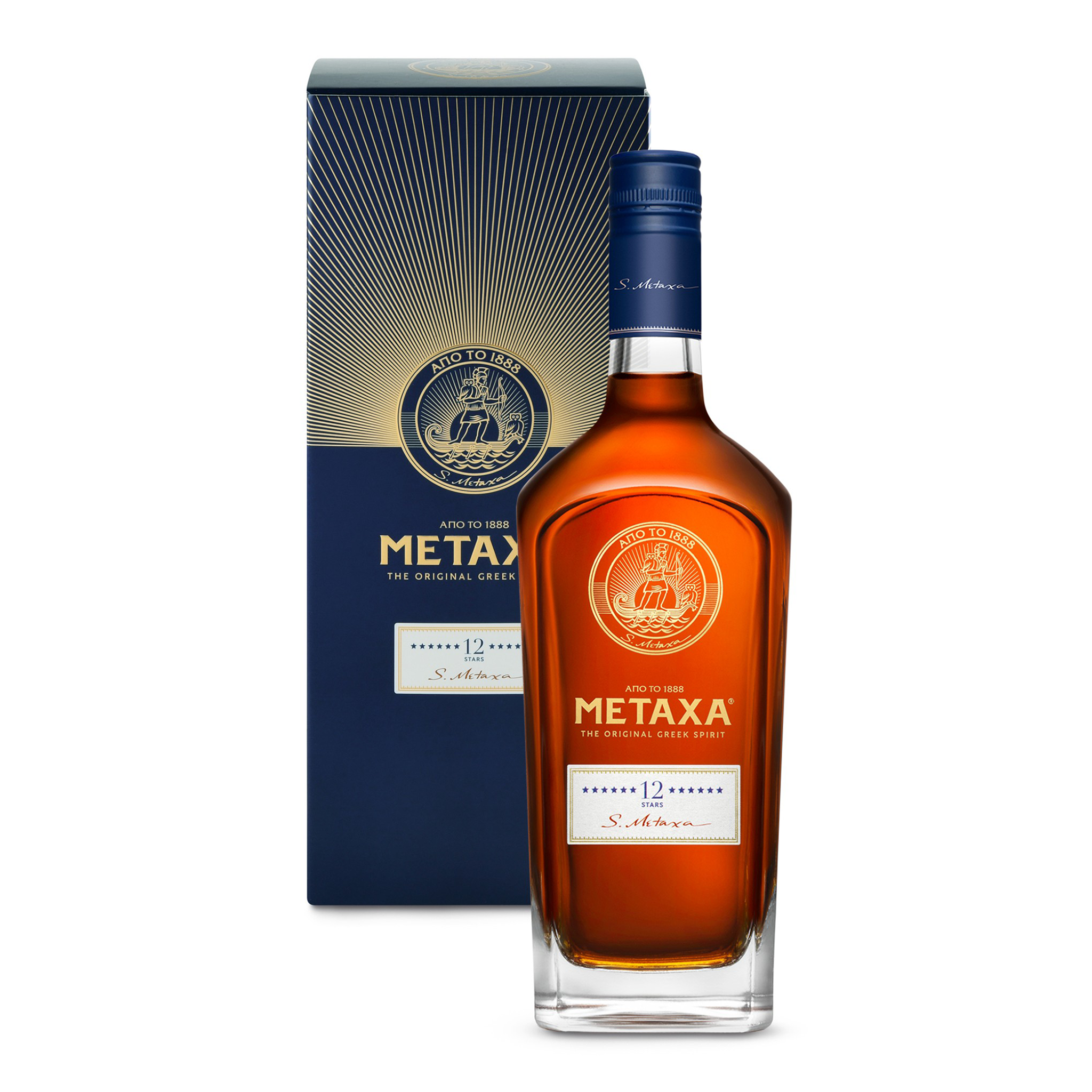 Metaxa 12 Star Brandy Kent | Cellars Street 700mL