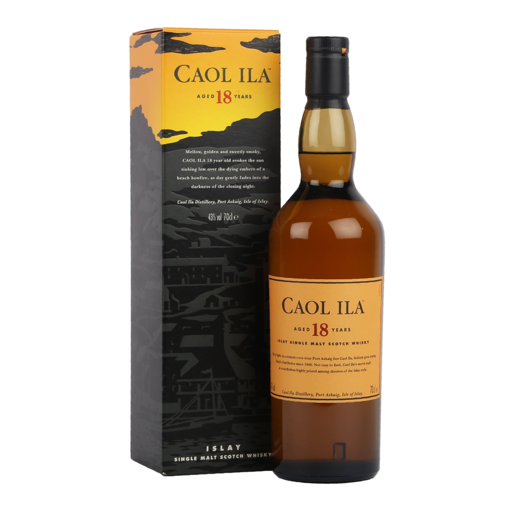 Caol Ila 18 Year Old Islay Single Malt Scotch Whisky 700ml - Kent Street Cellars