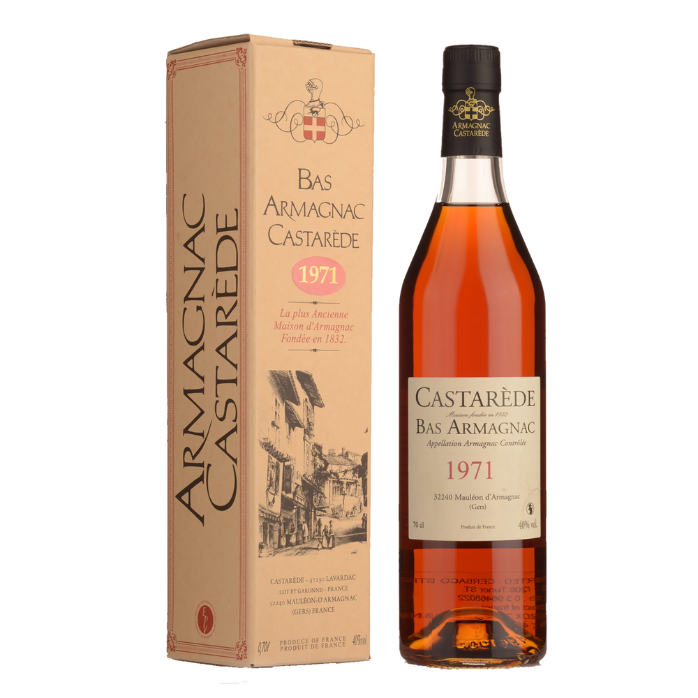 Castarède Bas-Armagnac 1971 700ml - Kent Street Cellars