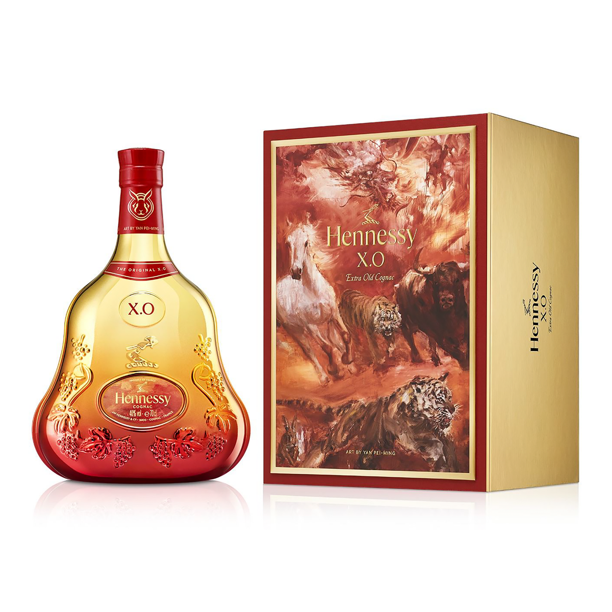 その他 Hennessy extra 700ml ヘネシー Hennessy エクストラ 金キャップ グリーンボトル 700ml