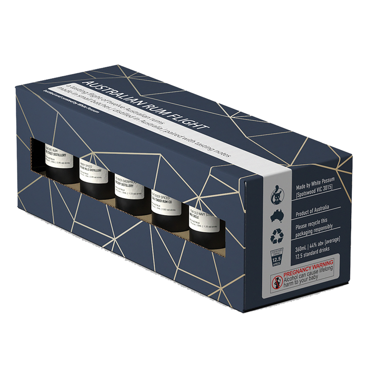 Flight of the Sugar Glider - Australian Rum Tasting Set - Kent Street Cellars