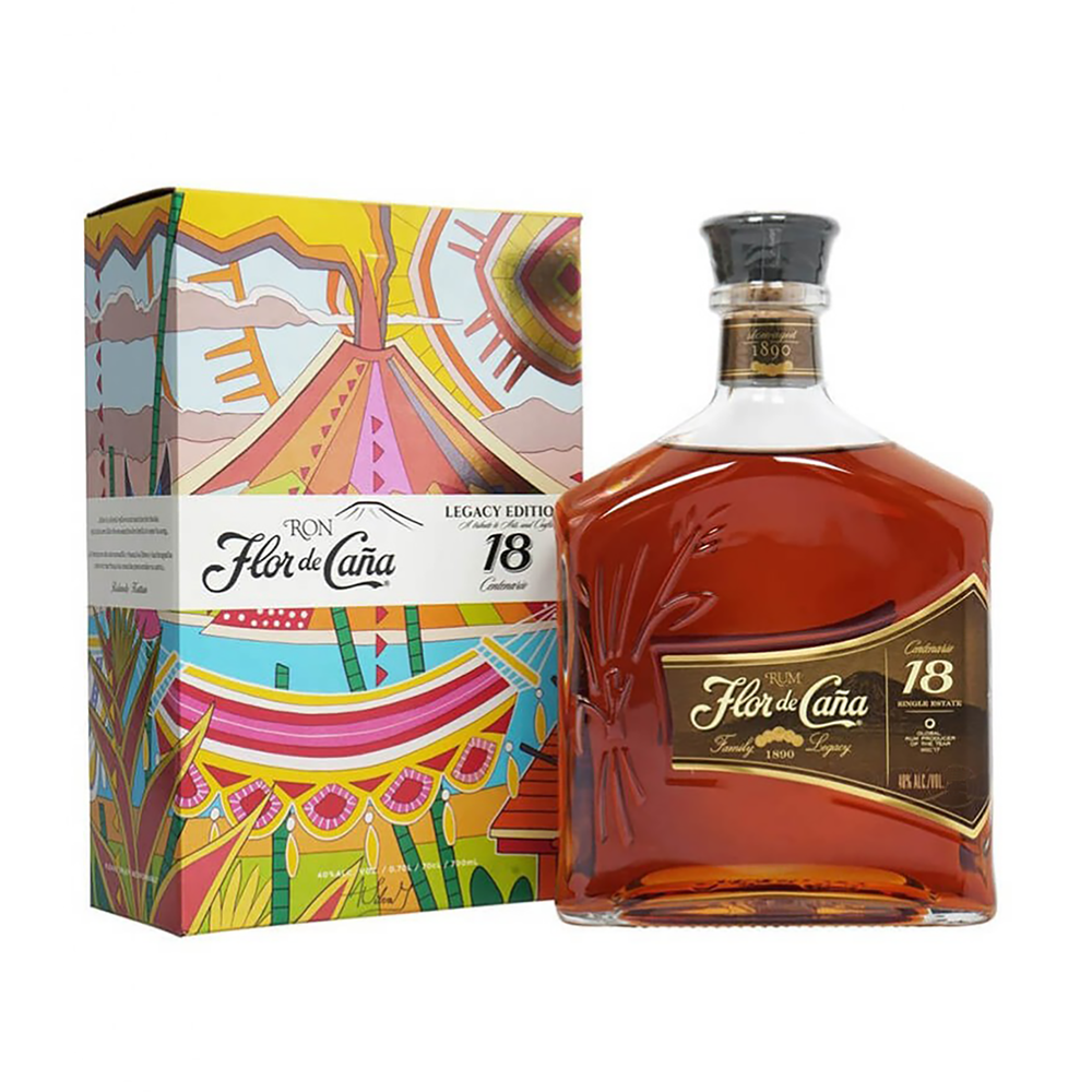 Flor de Caña Centenario Legacy Edition #1 18 Year Old Rum 1L - Kent Street Cellars