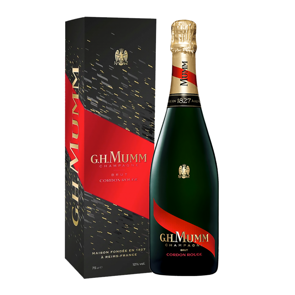 G.H. Mumm Cordon Rouge Brut NV Festive Gift Box - Kent Street Cellars