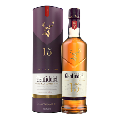 Glenfiddich 15 Year Old Single Malt Scotch Whisky 700mL - Kent Street Cellars