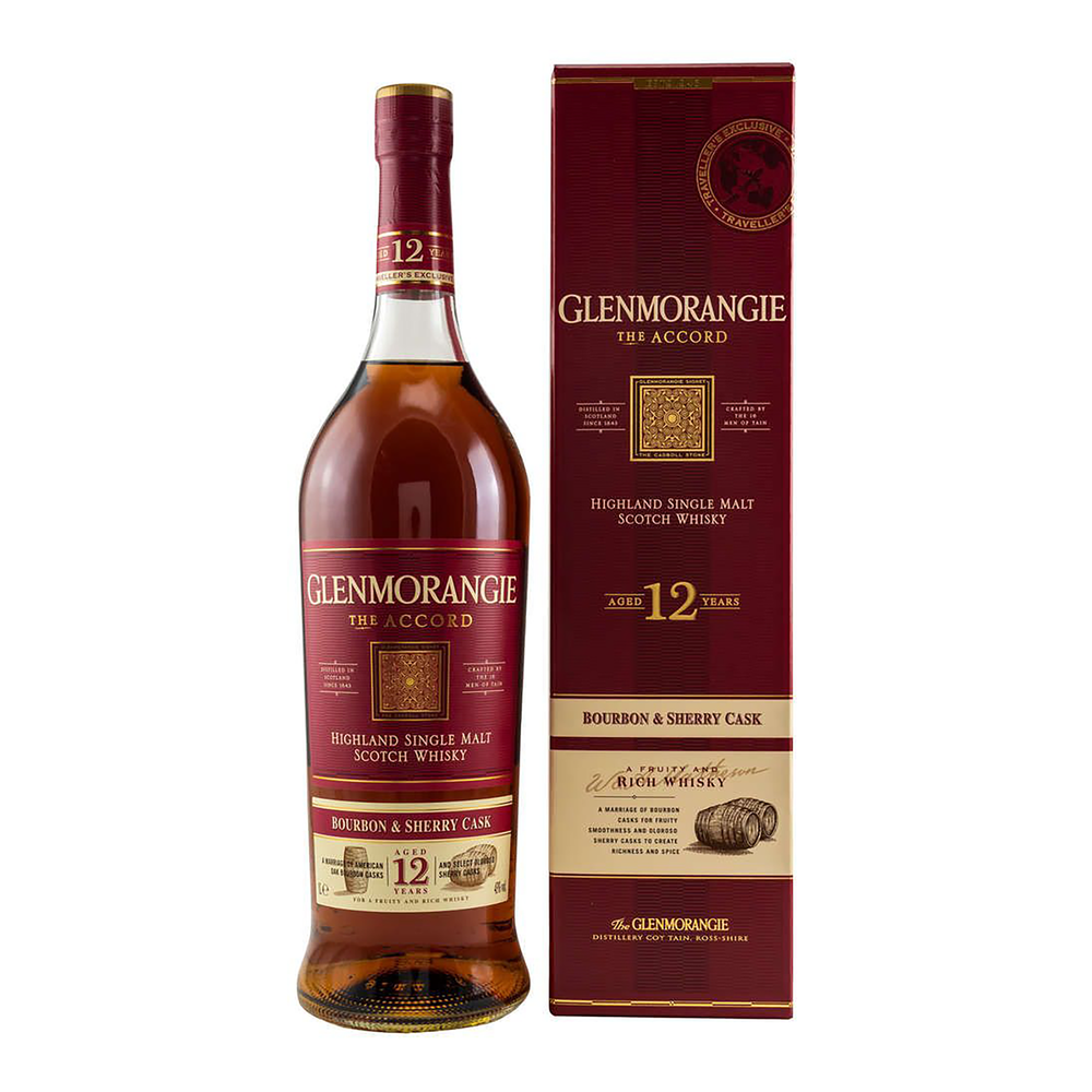 Glenmorangie The Accord 12 Year Old Single Malt Scotch Whisky 1L - Kent Street Cellars